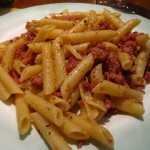 mio pene in salsiccia, at "Sira e Remino" restaurant, in Chianti Tuscany